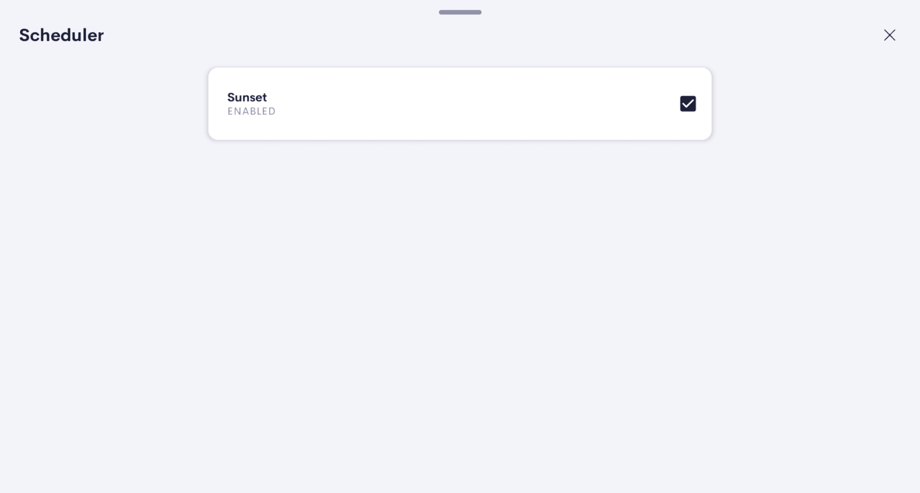 Multi Checkbox Tile — In-tile view 4